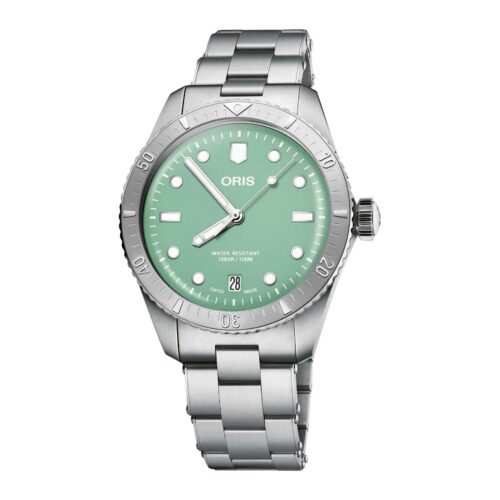 Oris Sixty Five 38mm Tiffany Green - 733 7771 4057  (07 8 19 18)