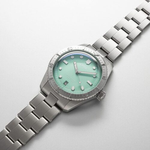 Oris Sixty Five 38mm Tiffany Green - 733 7771 4057  (07 8 19 18) - immagine 5