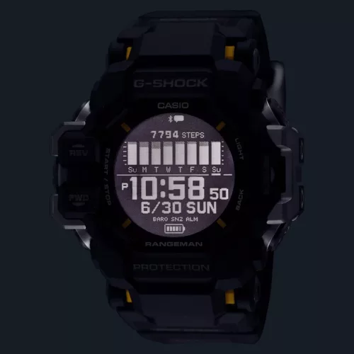 Casio G-Shock Rangeman GPR-H1000 Black - GPR-H1000-1ER - immagine 9