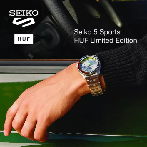 Seiko 5 Sports HUF Limited Edition - SRPL33K1 - immagine 4