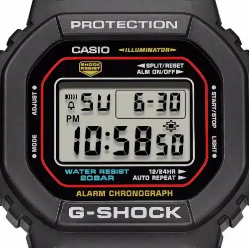 Casio G-Shock DW-5600 - DW-5600RL-1ER - immagine 4